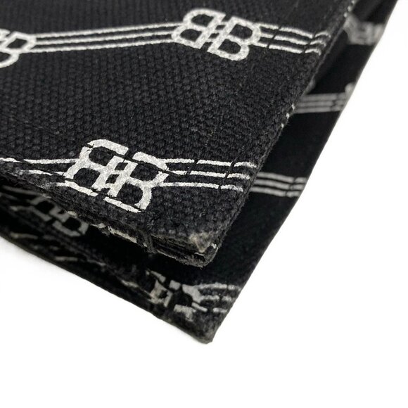 Auth BALENCIAGA BB Monogram Trade Large Tote - Picture 15 of 16